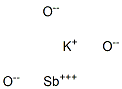 POTASSIUMANTIMONYTRIOXIDE Struktur