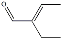 2-ETHYL-2-BUTENE-AL Structure