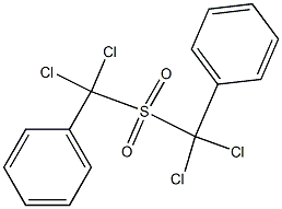 DICHLOROPHENYLMETHYLSULPHONE 化学構造式