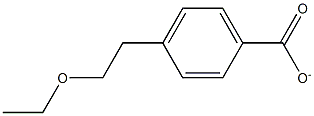 PARA-ETHOXYETHYLBENZOATE Structure