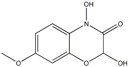 1,4-BENZOXAZIN-3-ONE,2,4-DIHYDROXY-7-METHOXY- Structure