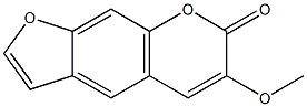 METHOXYPSORALEN Structure