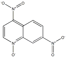 7-NITRO-4-NITROQUINOLINE-1-OXIDE Structure