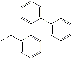 ORTHO-ISOPROPYLPHENYLDIPHENYL 化学構造式