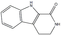 1-OXO-1,2,3,4-TETRAHYDRO-BETA-CARBOLINE Struktur