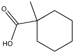 CARBOXYLICACID,1-METHYL-1-CYCLOHEXANE- Struktur