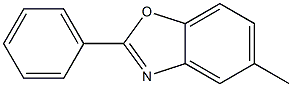 2-PHENYL-5-METHYL-BENZOXAZOL Structure