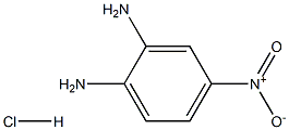 4-NITRO-ORTHO-PHENYLENEDIAMINEHYDROCHLORIDE Structure