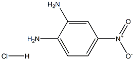 4-NITRO-ORTHO-PHENYLENEDIAMINEHYDROCHLORIDE 结构式