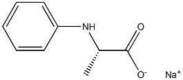 ALANINE,PHENYL-,SODIUMSALT Structure