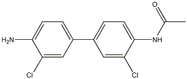 N-ACETYL-3,3'-DICHLOROBENZIDINE 结构式