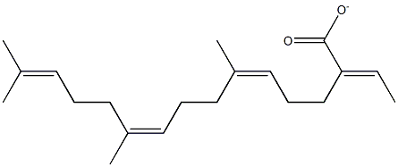 FARNESYLTIGLATE Structure