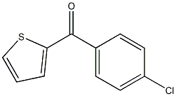 2-PARA-CHLOROBENZOYLTHIOPHENE Structure