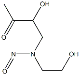 MONOACETYLNITROSODIETHANOLAMINE Structure