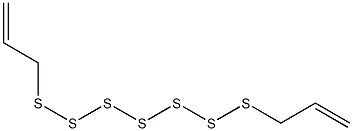 DIALLYLHEPTASULPHIDE Structure