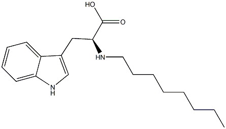 OCTYLTRYPTOPHAN Structure