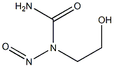 HYDROXYETHYLNITROSOUREA 化学構造式