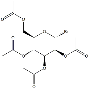 2,3,4,6-Tetra-O-acetyl-a-D-mannopyranosyl bromide 结构式