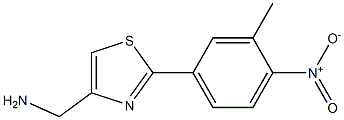  [2-(3-Methyl-4-nitrophenyl)thiazol-4-yl]methylamine