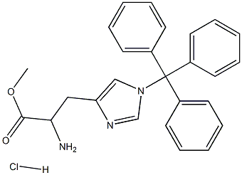 1-Methoxycarbonyl-2-(1-trityl-1H-imidazol-4-yl)ethylaminehydrochloride