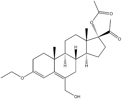 17-Acety-loxy-3-ethoxy-6-hydroxymethylpregna-3,5-dien-20-one