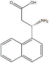 (S)-3-Amino-3-(1-naphthyl)-propanoic acid Structure