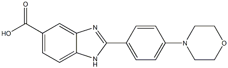 2-(4-Morpholin-4-yl-phenyl)-1H-benzimidazole-5-carboxylic acid