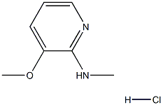 3-Methoxy-2-(methylamino)pyridine HCl Struktur