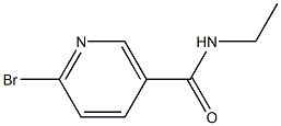6-Bromo-n-ethylnicotinamide,,结构式