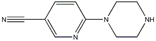 6-(piperazin-1-yl)nicotinonitrile Structure