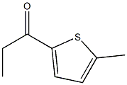 2-Methyl-5-propionylthiophene Structure