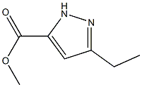 3-ethyl-5-pyrazolcarboxylic acid methyl ester Struktur