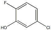 2-Fluoro-5-chlorophenol 化学構造式