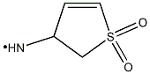 (1,1-Dioxo-2,3-dihydro-1H-thiophen-3-ylamino)- Structure