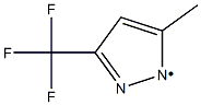 (5-Methyl-3-trifluoromethyl-pyrazol-1-yl)- Structure