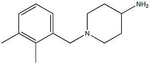 1-(2,3-dimethylbenzyl)piperidin-4-amine 化学構造式