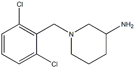 1-(2,6-dichlorobenzyl)piperidin-3-amine Structure