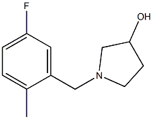 1-(5-fluoro-2-methylbenzyl)pyrrolidin-3-ol