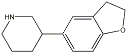 3-(2,3-dihydro-1-benzofuran-5-yl)piperidine|