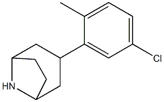 3-(5-chloro-2-methylphenyl)-8-azabicyclo[3.2.1]octane Structure