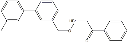 3,5, Dibenzyloxy - Bromo Aceto
Phenone Structure