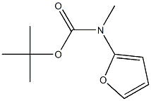 tert-butyl furan-2-ylmethylcarbamate 结构式