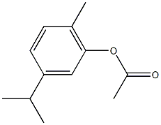 Carvacrol acetate Structure