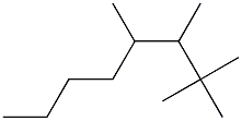 2,2,3,4-tetramethyloctane Struktur