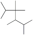 2,3,3,4,5-pentamethylhexane Structure