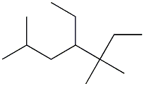 2,5,5-trimethyl-4-ethylheptane,,结构式