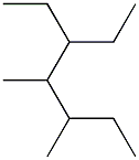 3,4-dimethyl-5-ethylheptane Structure