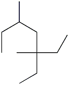 3,5-dimethyl-3-ethylheptane 化学構造式