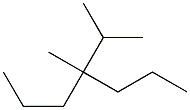 4-methyl-4-isopropylheptane 化学構造式