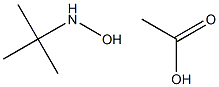 N-TERTBUTYLHYDROXYLAMINE ACETIC ACID Struktur